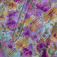 مخور حرير إندونيسي مطرز – وردي بنفسجي بنقشة زهور